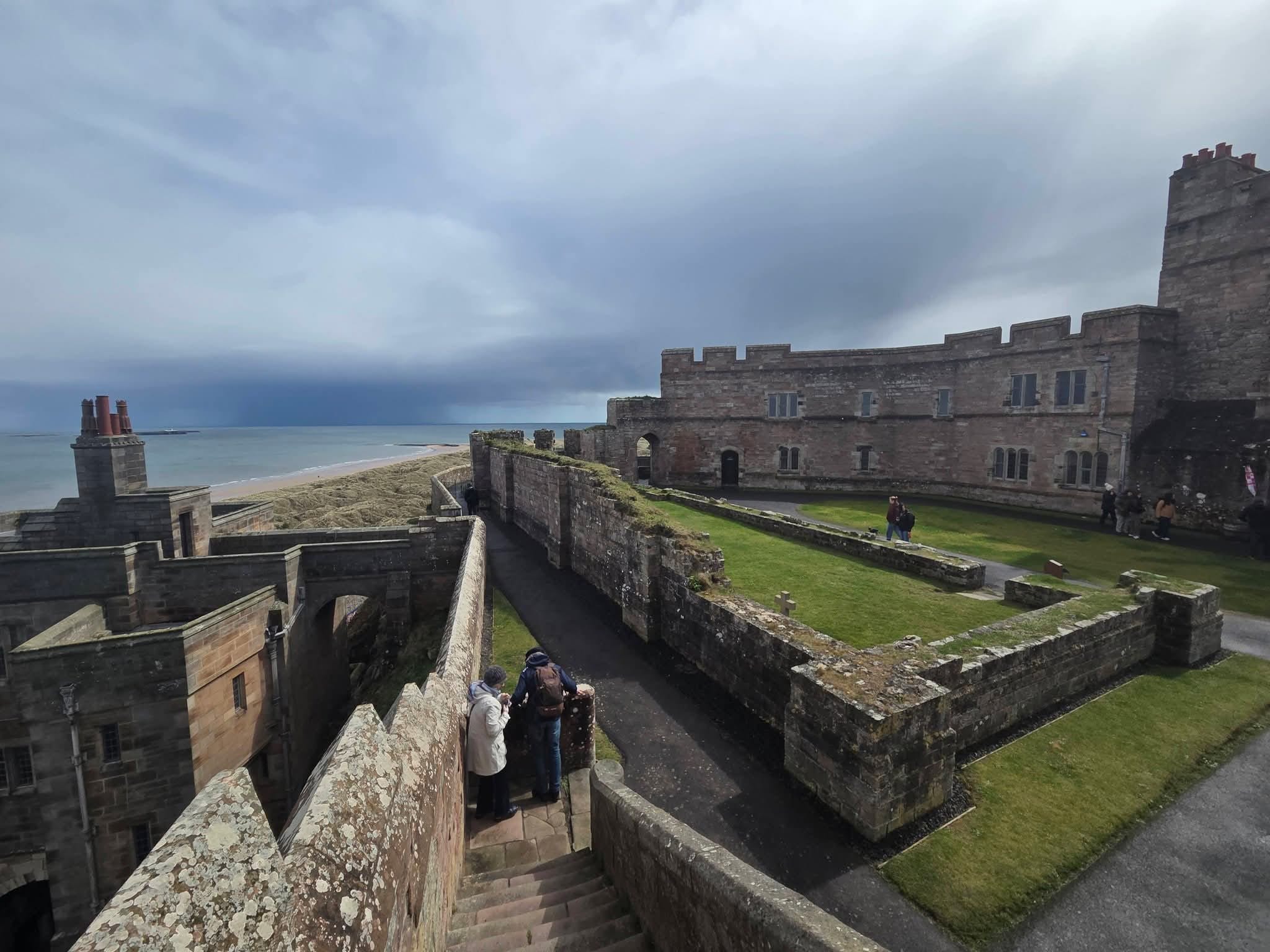 Bamburgh, route des Vikings