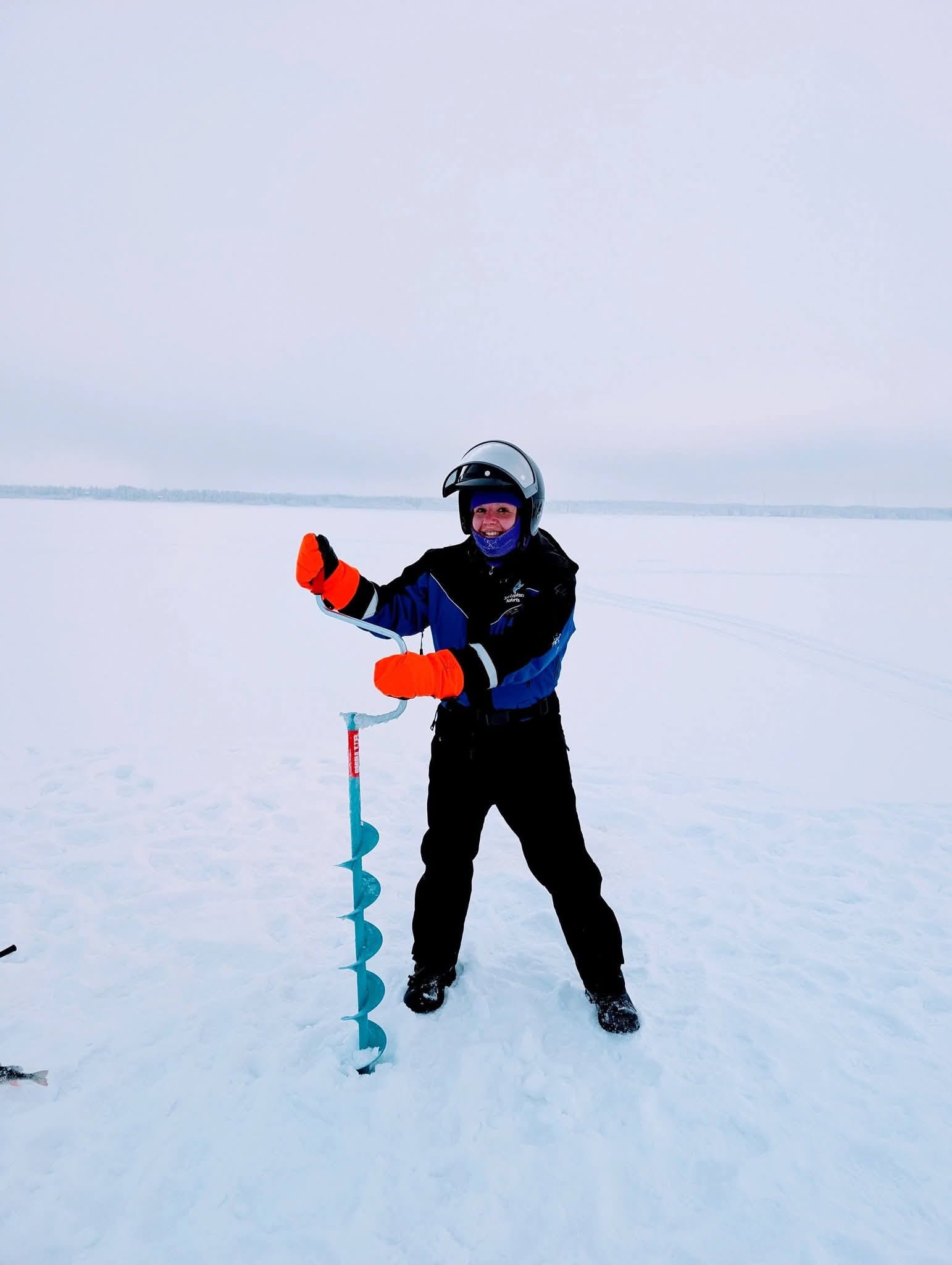Pêche sur glace, Finlande