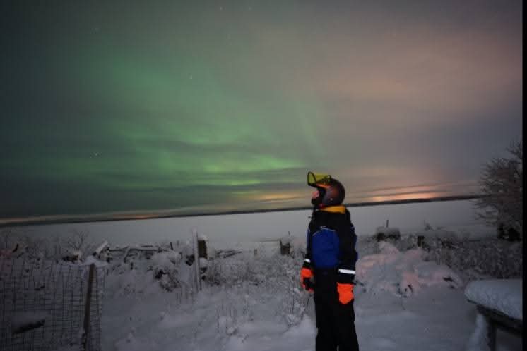 Aurores boréales, Finlande