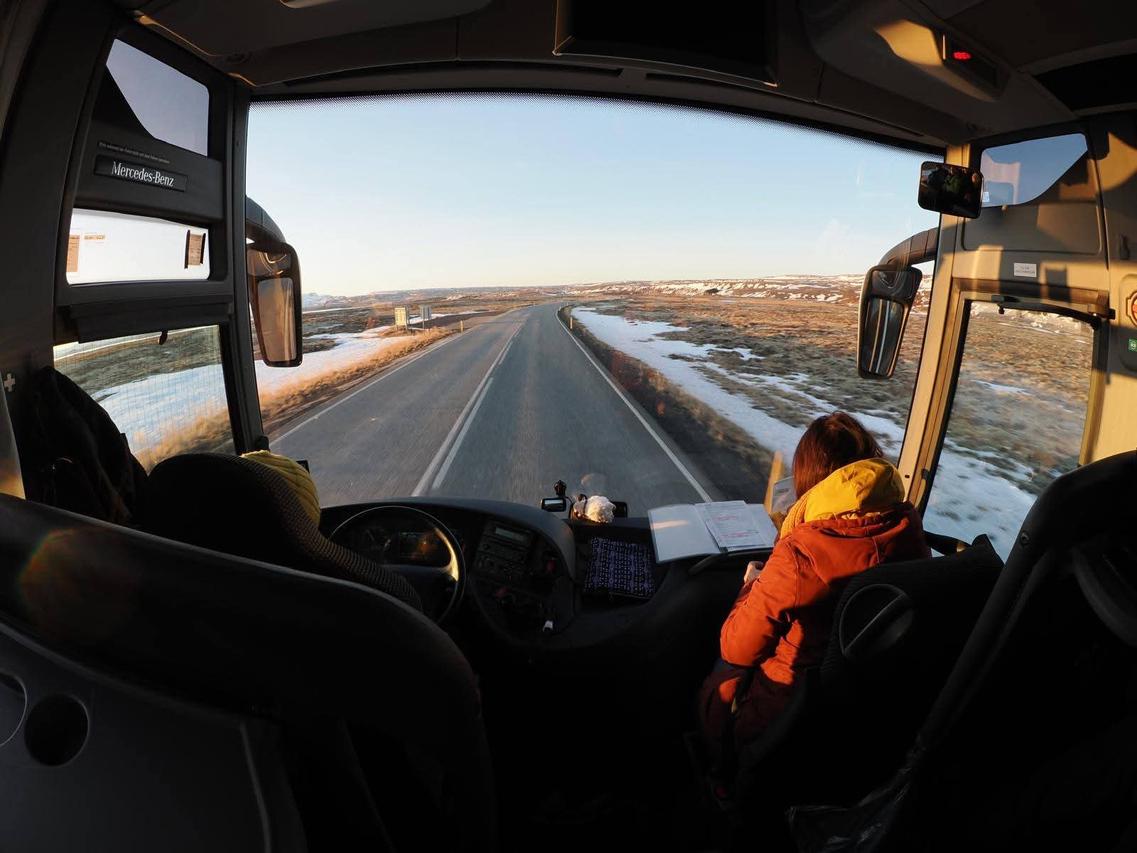 Bus en Islande