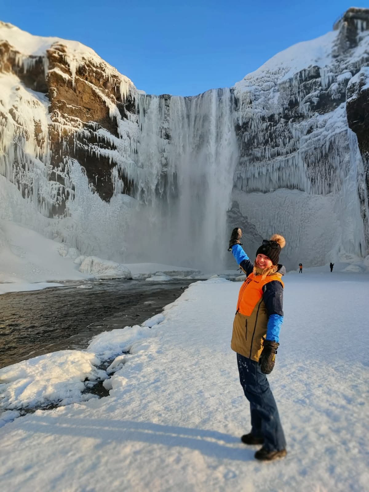 Chute Skógafoss, Islande